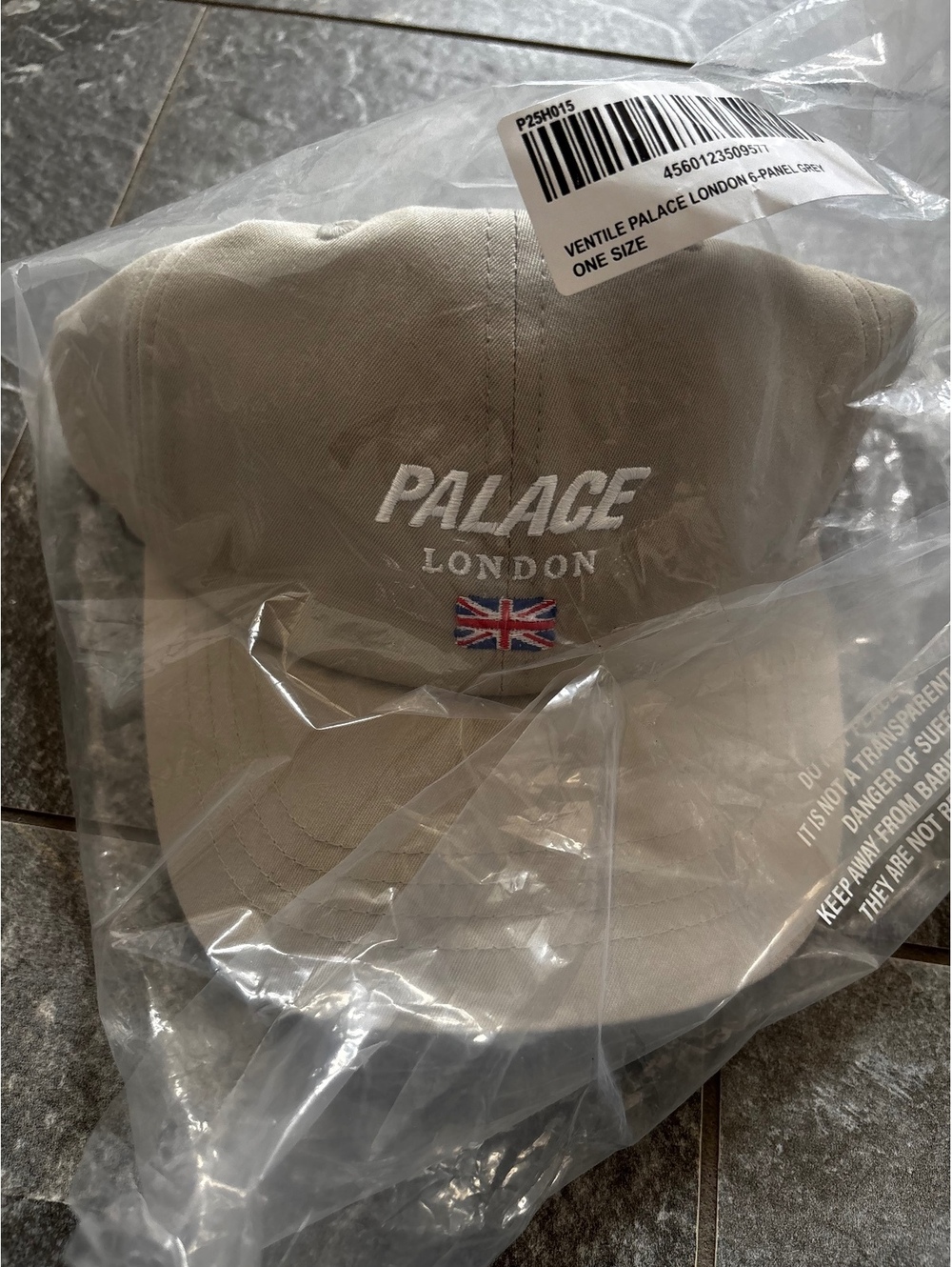 Ventile Palace London 6-Panel Grey Hat One Size